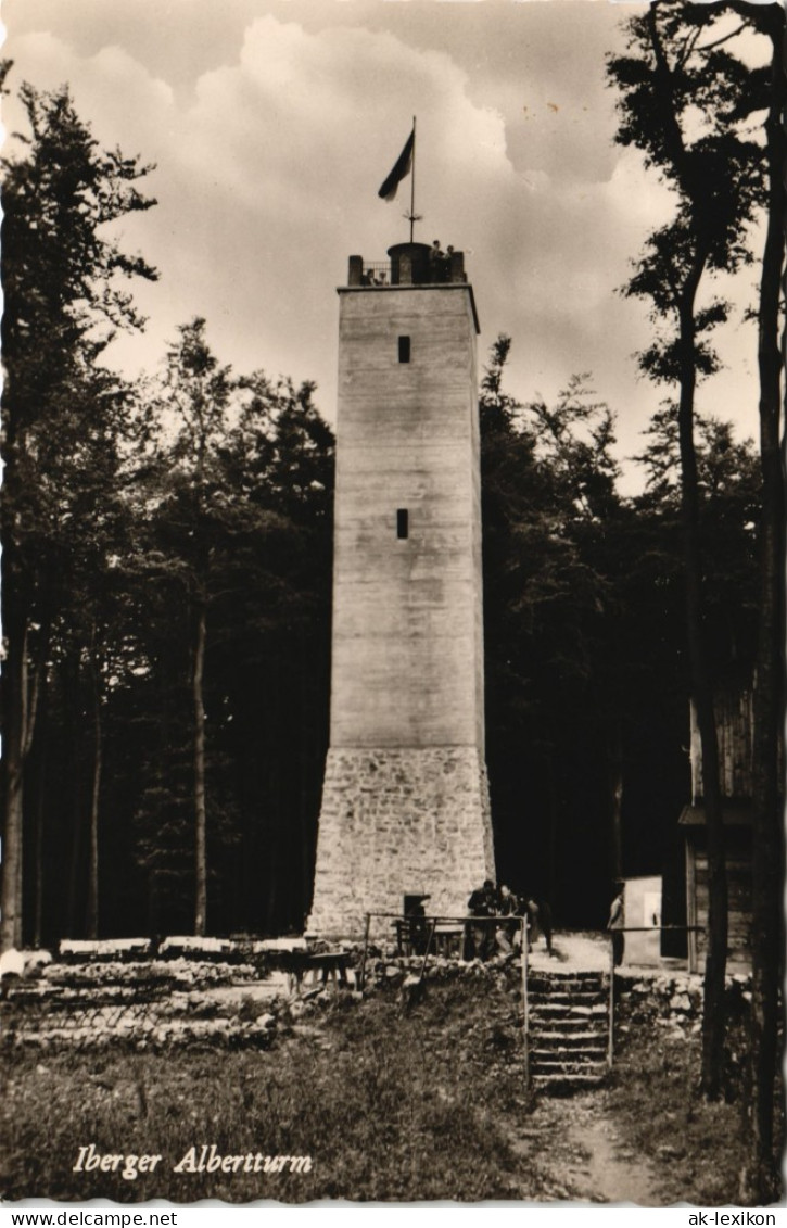 Ansichtskarte Bad Grund (Harz) Iberger Albert Turm 1961 - Bad Grund