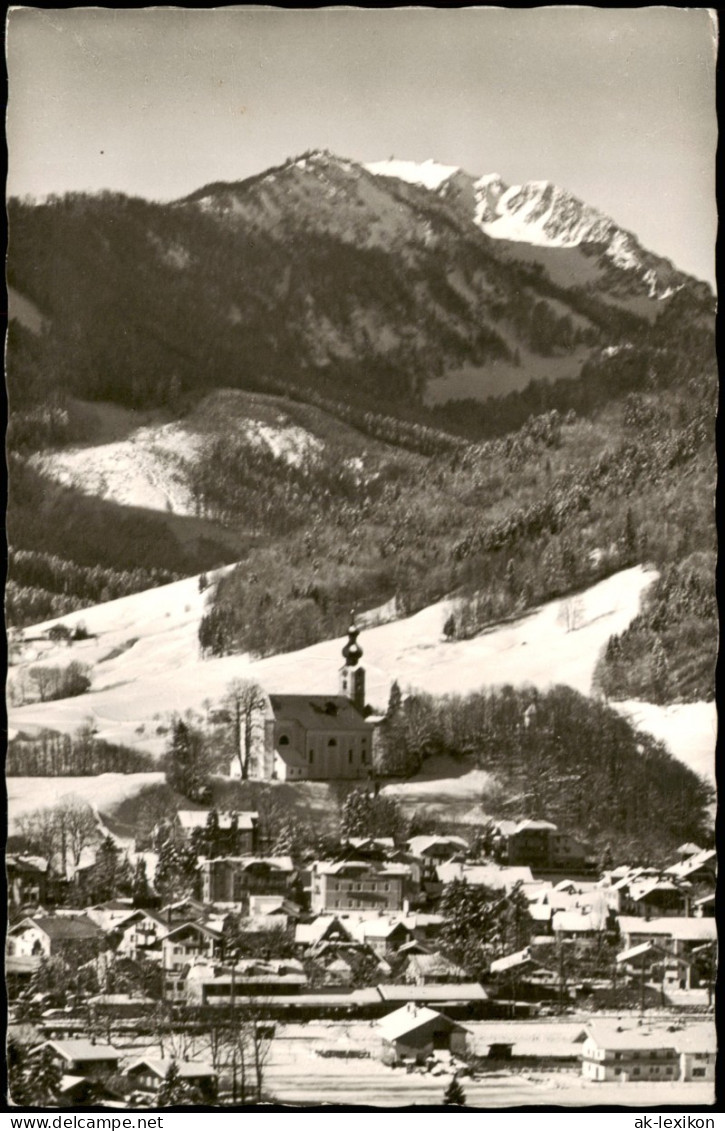 Ansichtskarte Ruhpolding Panorama-Ansicht Blick Gegen Hochfelln 1964 - Ruhpolding