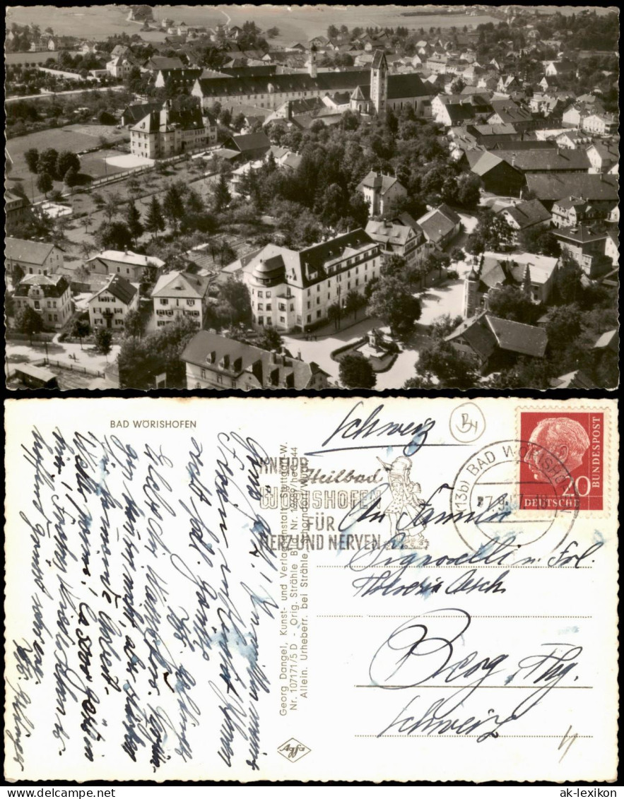 Ansichtskarte Bad Wörishofen Luftbild Luftaufnahme 1957 - Bad Woerishofen