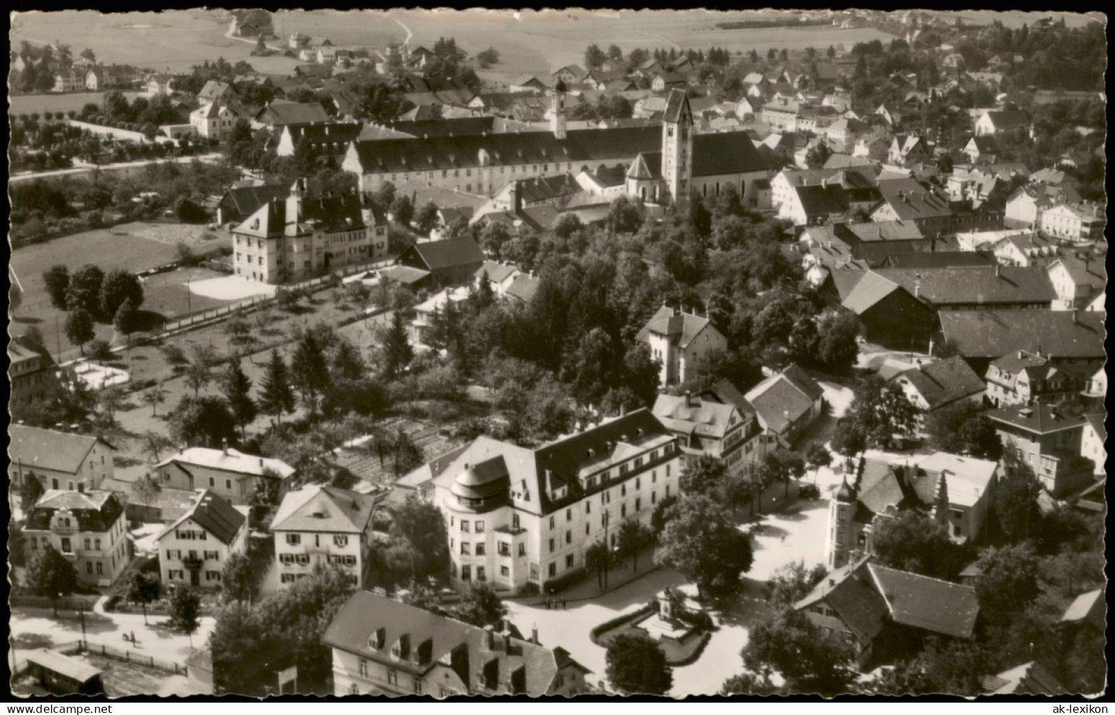 Ansichtskarte Bad Wörishofen Luftbild Luftaufnahme 1957 - Bad Woerishofen