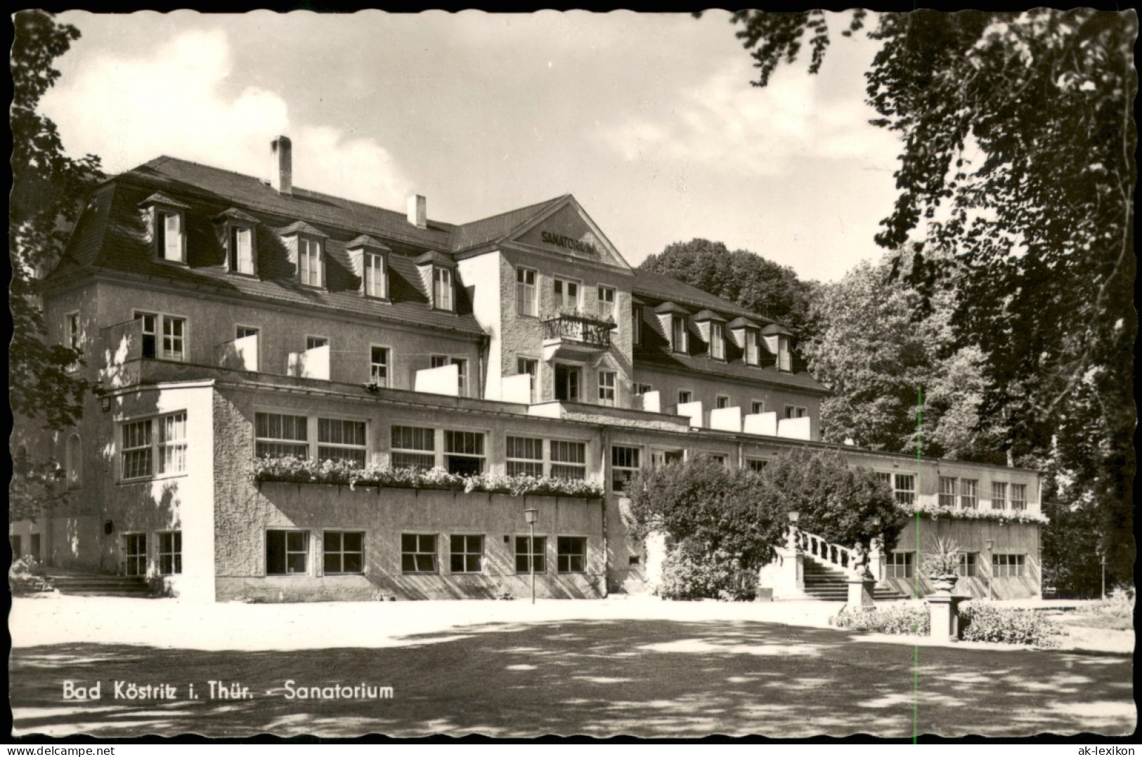 Ansichtskarte Bad Köstritz Sanatorium 1959 - Bad Köstritz