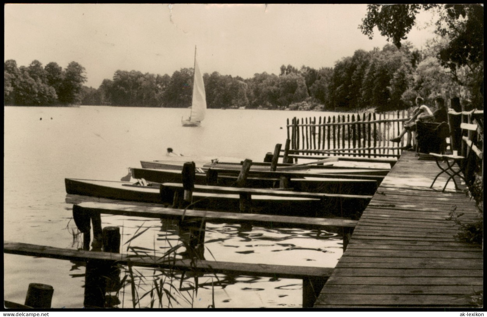 Ansichtskarte Petershagen-Eggersdorf Am Bätzsee - Bootsanleger 1960/1964 - Petershagen (Eggersdorf)