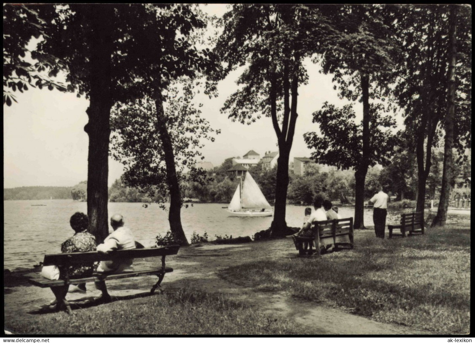 Ansichtskarte Strausberg Am Strausberg-See 1969 - Strausberg