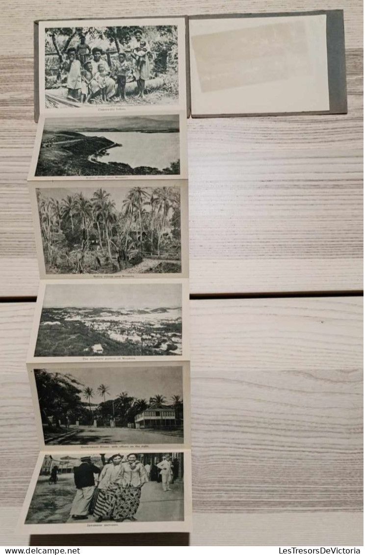 Nouvelle Calédonie - Carnet De 6 Cartes De Vues (resto Verso) Et Une Panoramique De Noumea - Carte Postale Ancienne - Nouvelle-Calédonie