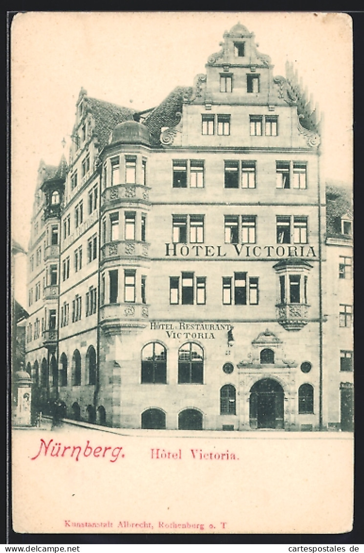 AK Nürnberg, Hotel & Restaurant Victoria  - Nuernberg