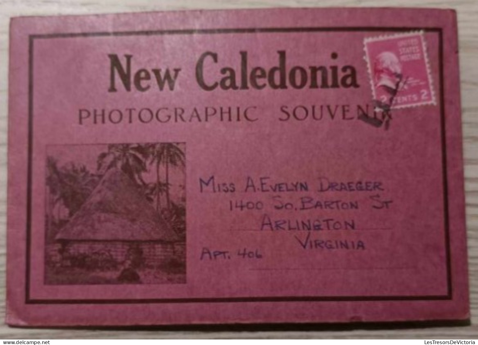 Nouvelle Calédonie - Carnet De 6 Cartes De Vues (resto Verso) Et Une Panoramique De Noumea - Carte Postale Ancienne - Nieuw-Caledonië