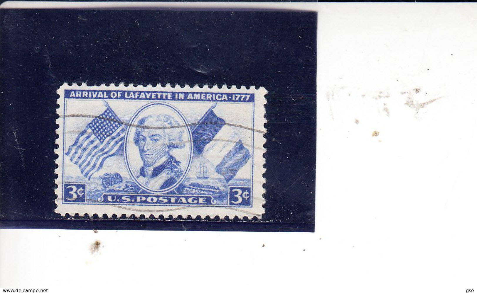 STATI UNITI 1952 - Yvert 561° -  La Fayette - Used Stamps