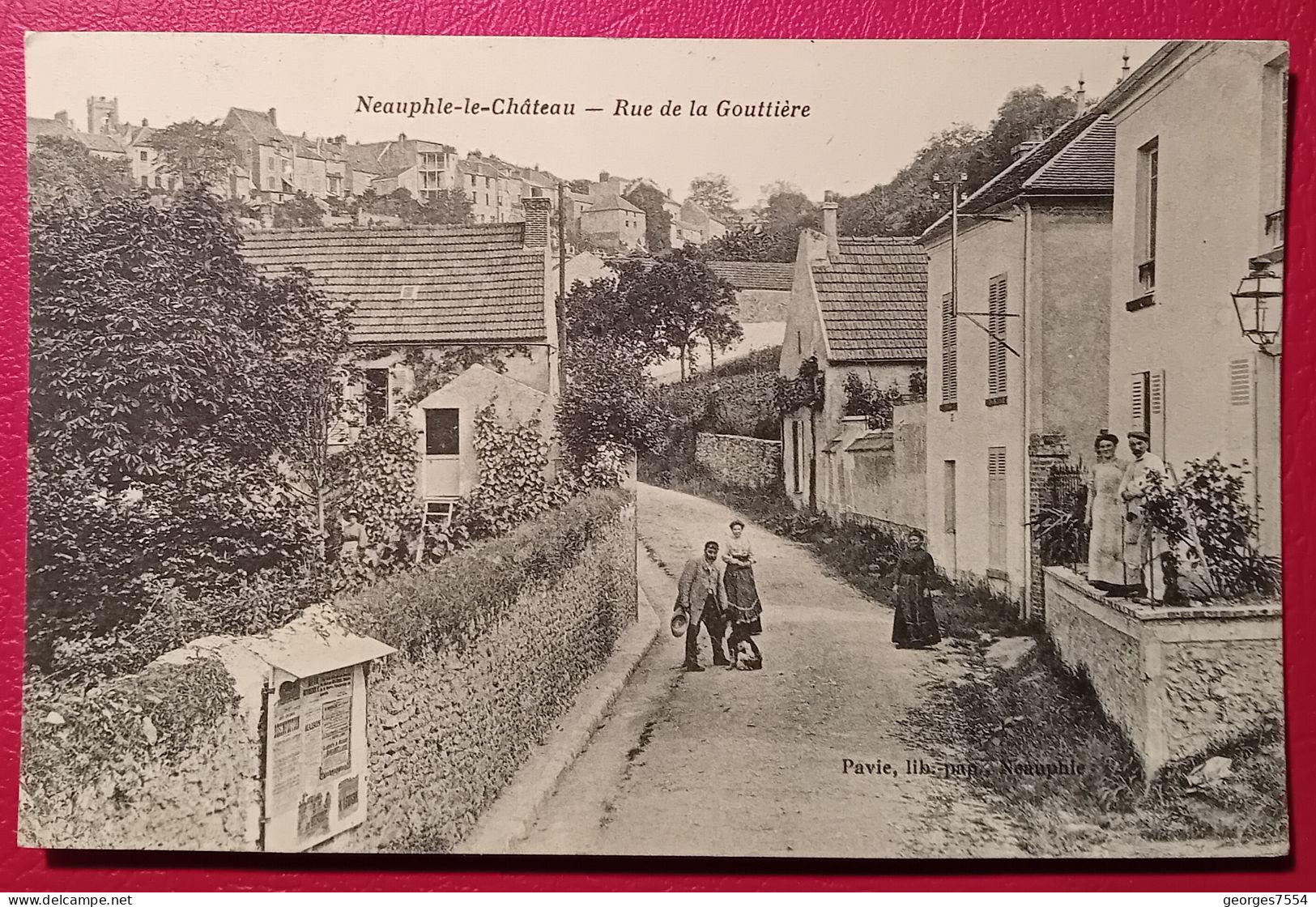 78 - NEAUPHE-LE-CHATEAU   RUE DE LA GOUTTIERE - Neauphle Le Chateau