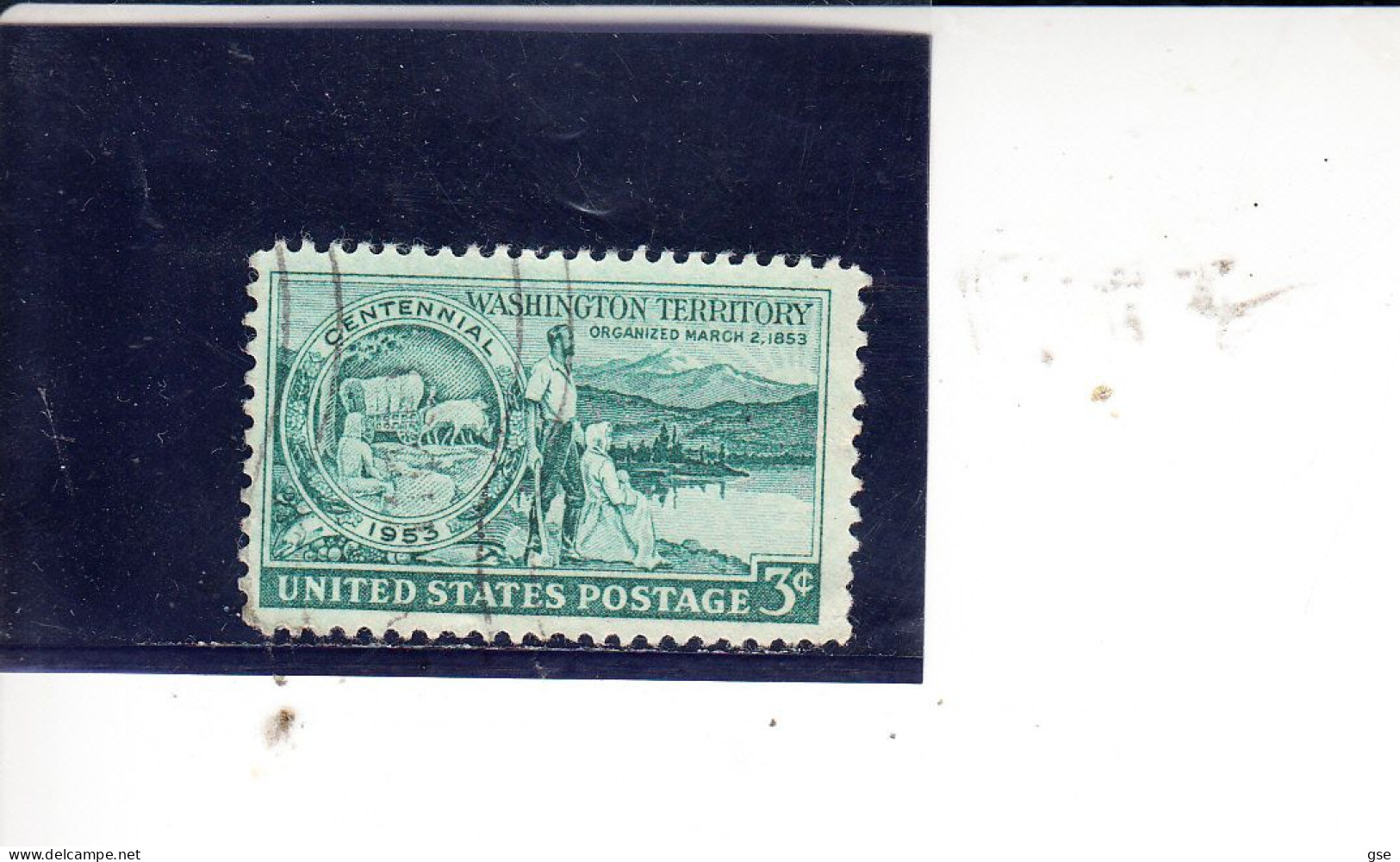 STATI UNITI 1953 - Yvert 570° - Washington - Used Stamps