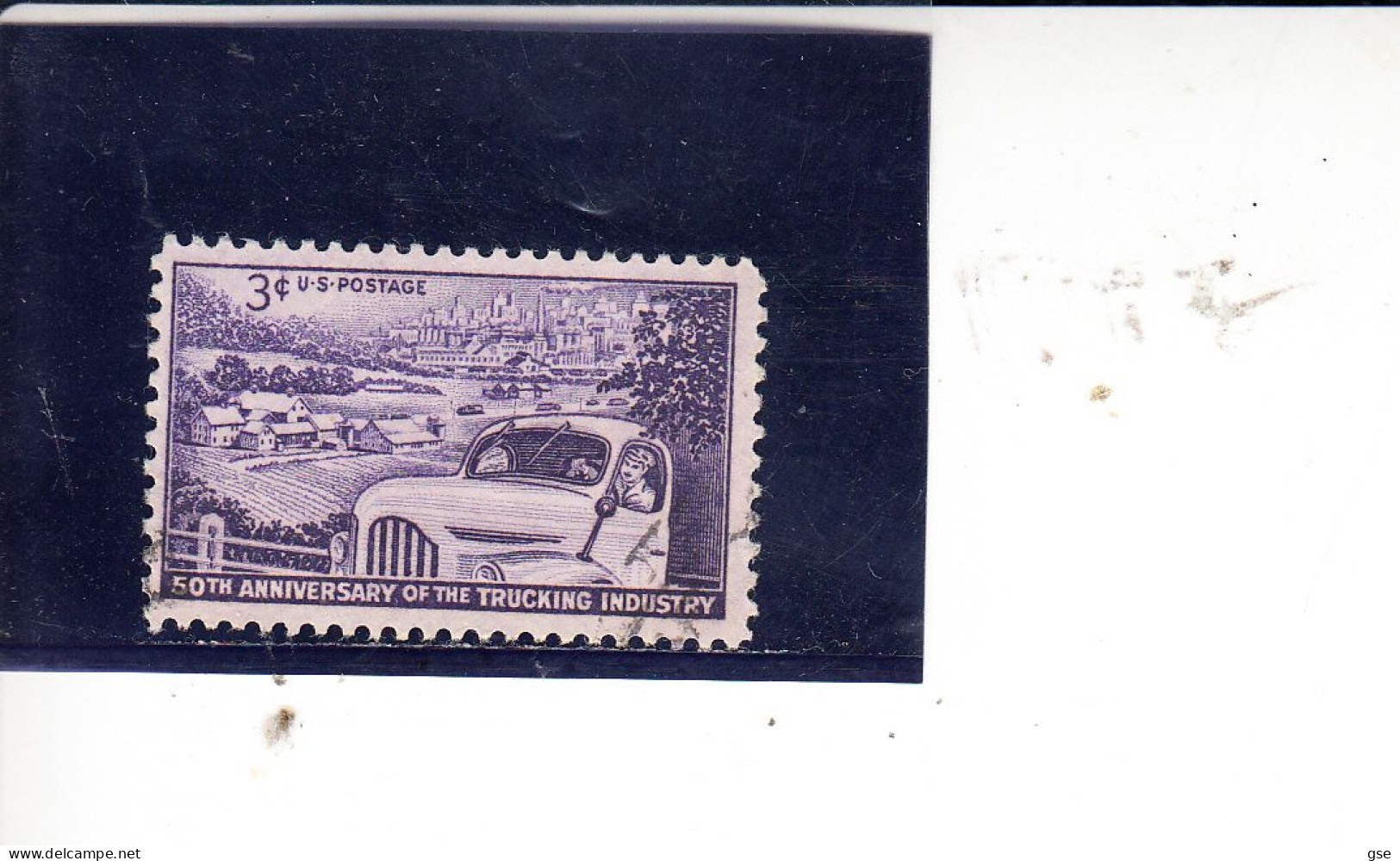 STATI UNITI 1953 - Yvert 576° - Industria Auto - Used Stamps