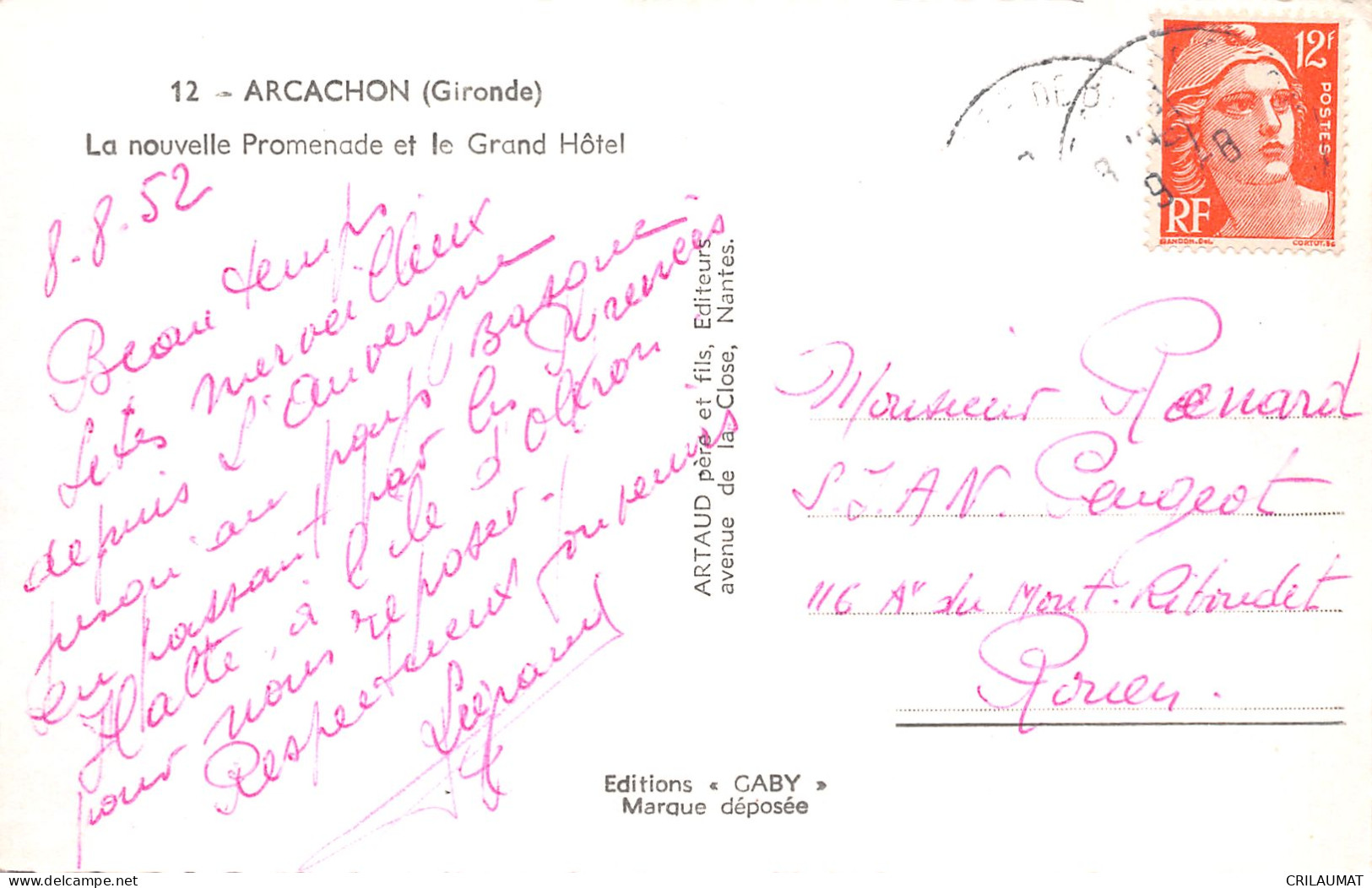 33-ARCACHON-N°T2932-H/0055 - Arcachon