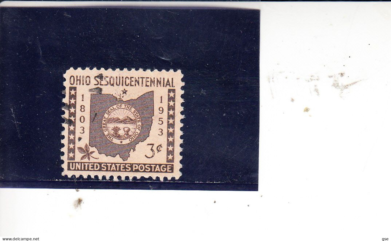 STATI UNITI 1953 - Yvert 569° -  Ohio - Used Stamps