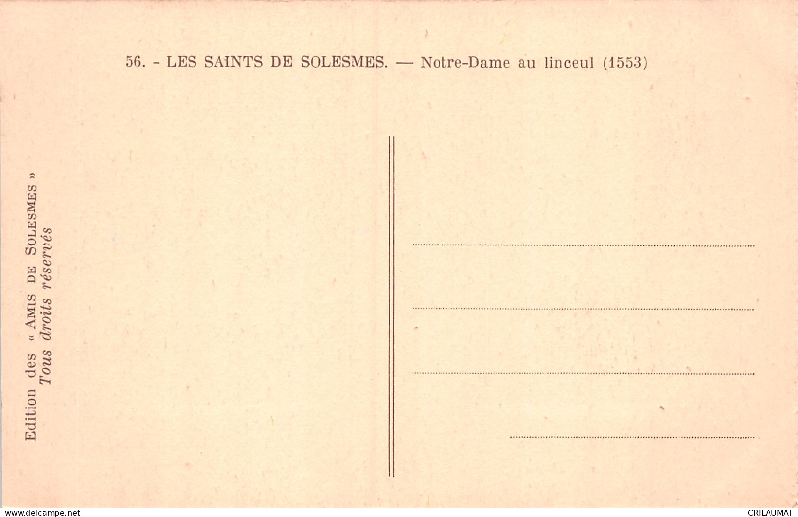 72-SOLESMES-N°T2933-G/0023 - Solesmes