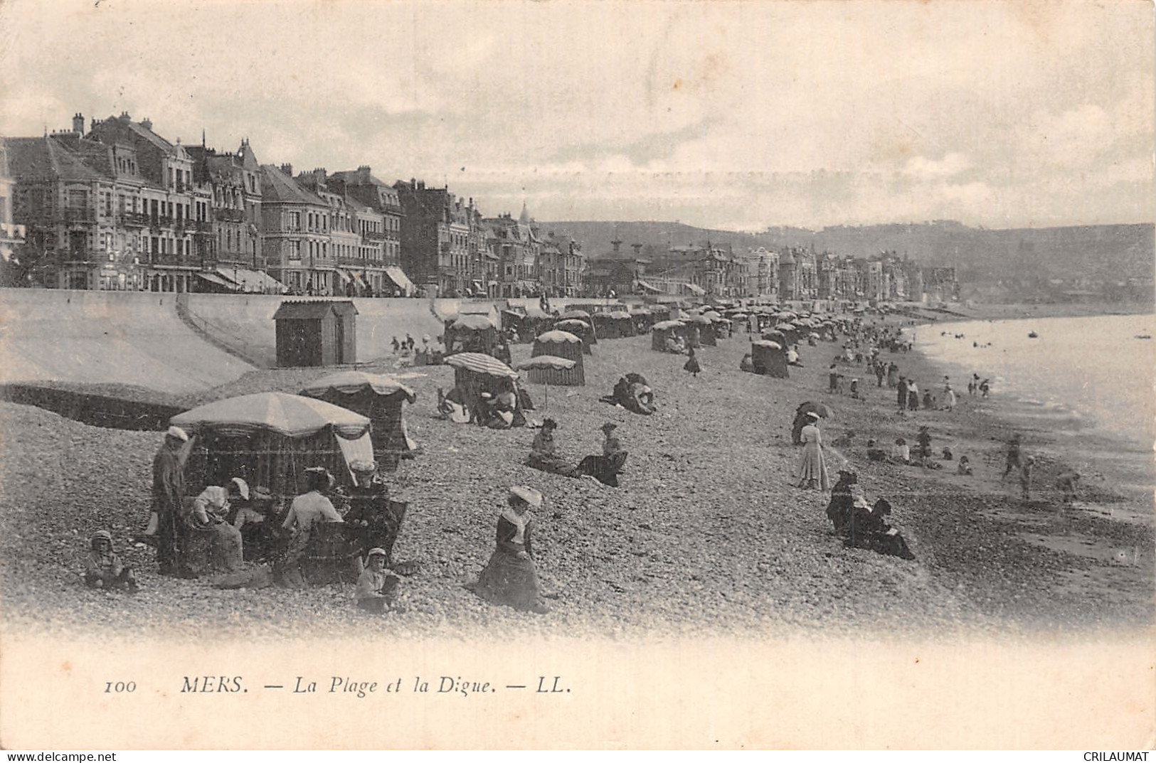 80-MERS LES BAINS-N°T2933-F/0217 - Mers Les Bains