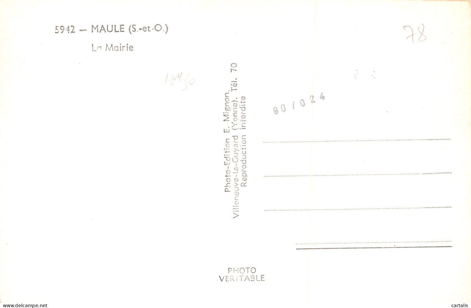 78-MAULE-N°3874-H/0369 - Maule