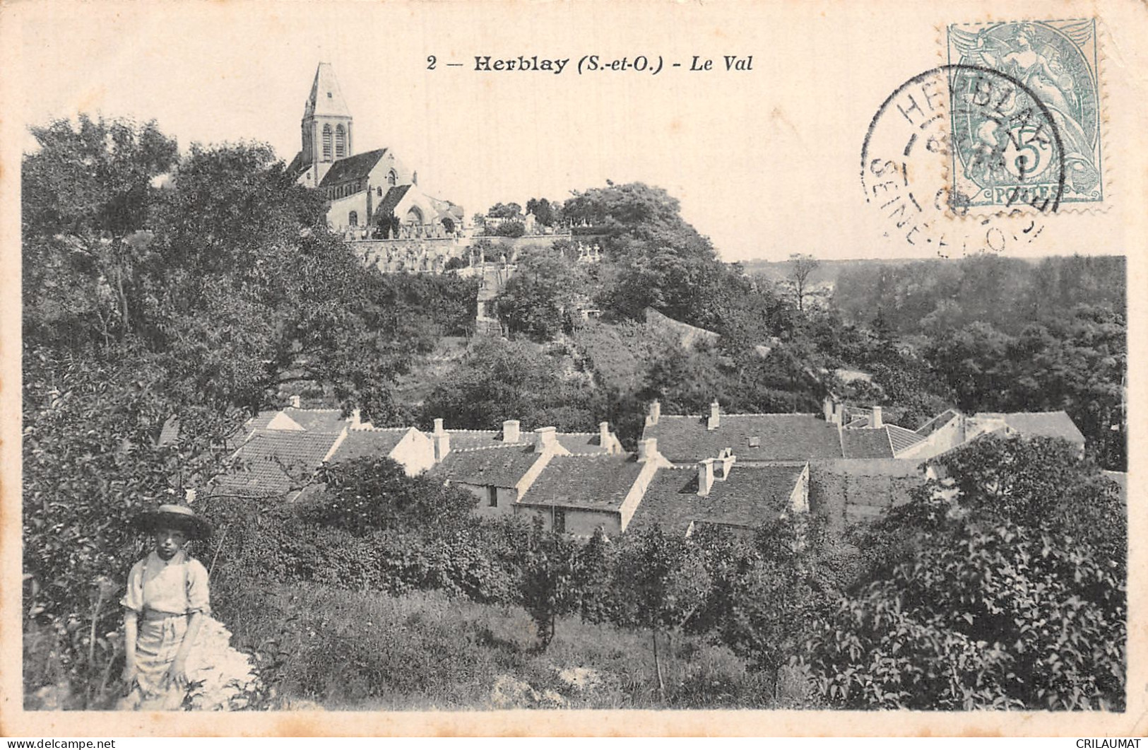 95-HERBLAY-N°T2934-B/0103 - Herblay