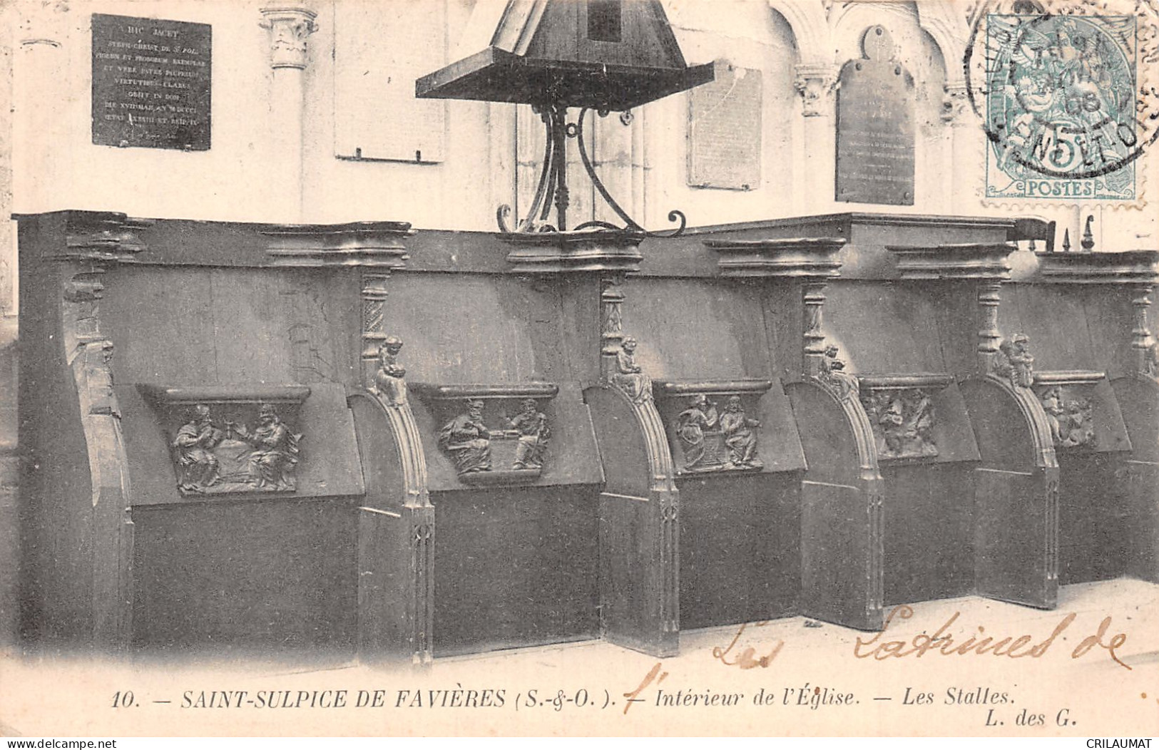 91-SAINT SULPICE DE FAVIERES-N°T2934-B/0095 - Saint Sulpice De Favieres