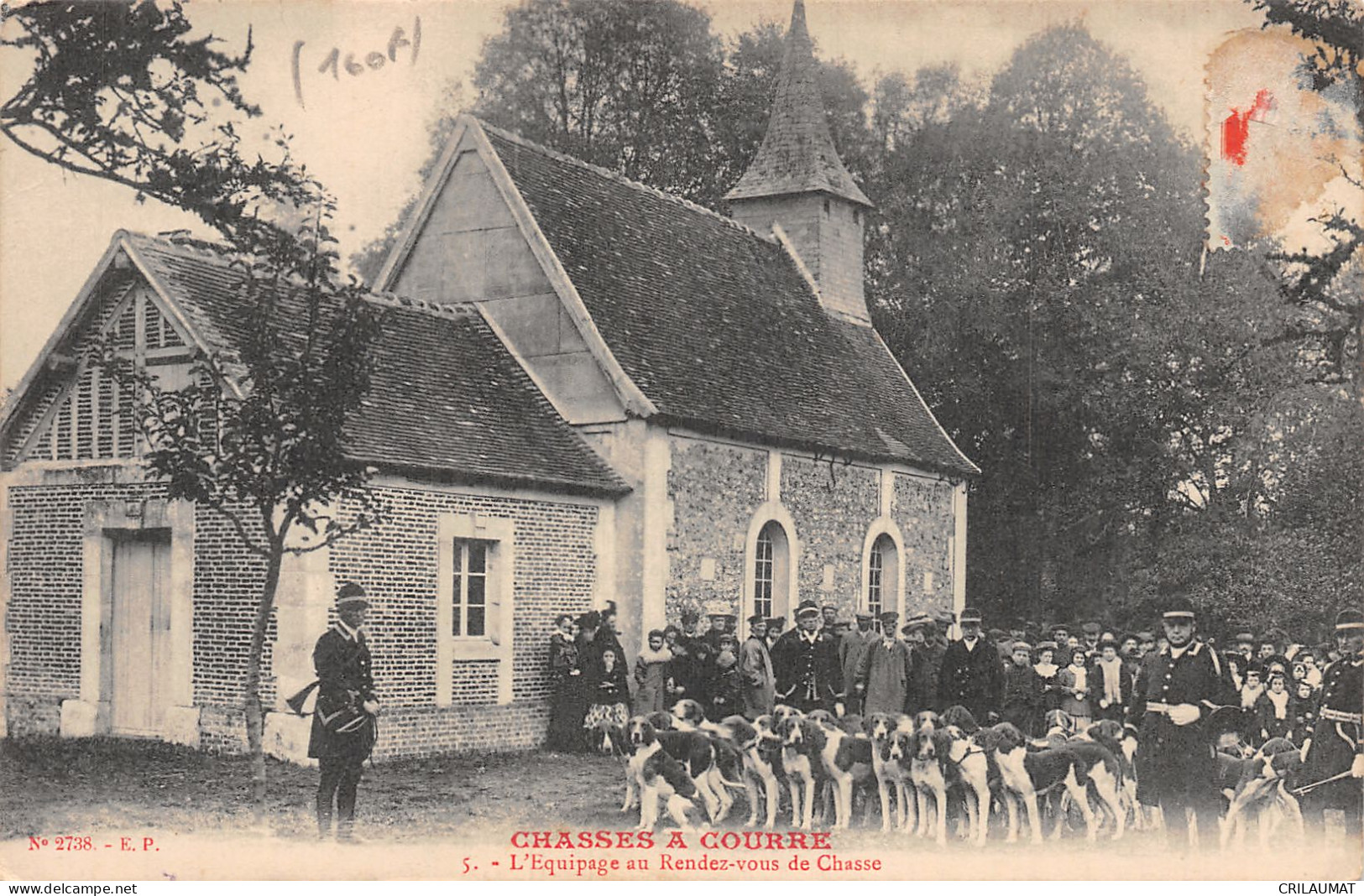 TH-CHASSES A COURRE-N°T2934-A/0355 - Chasse