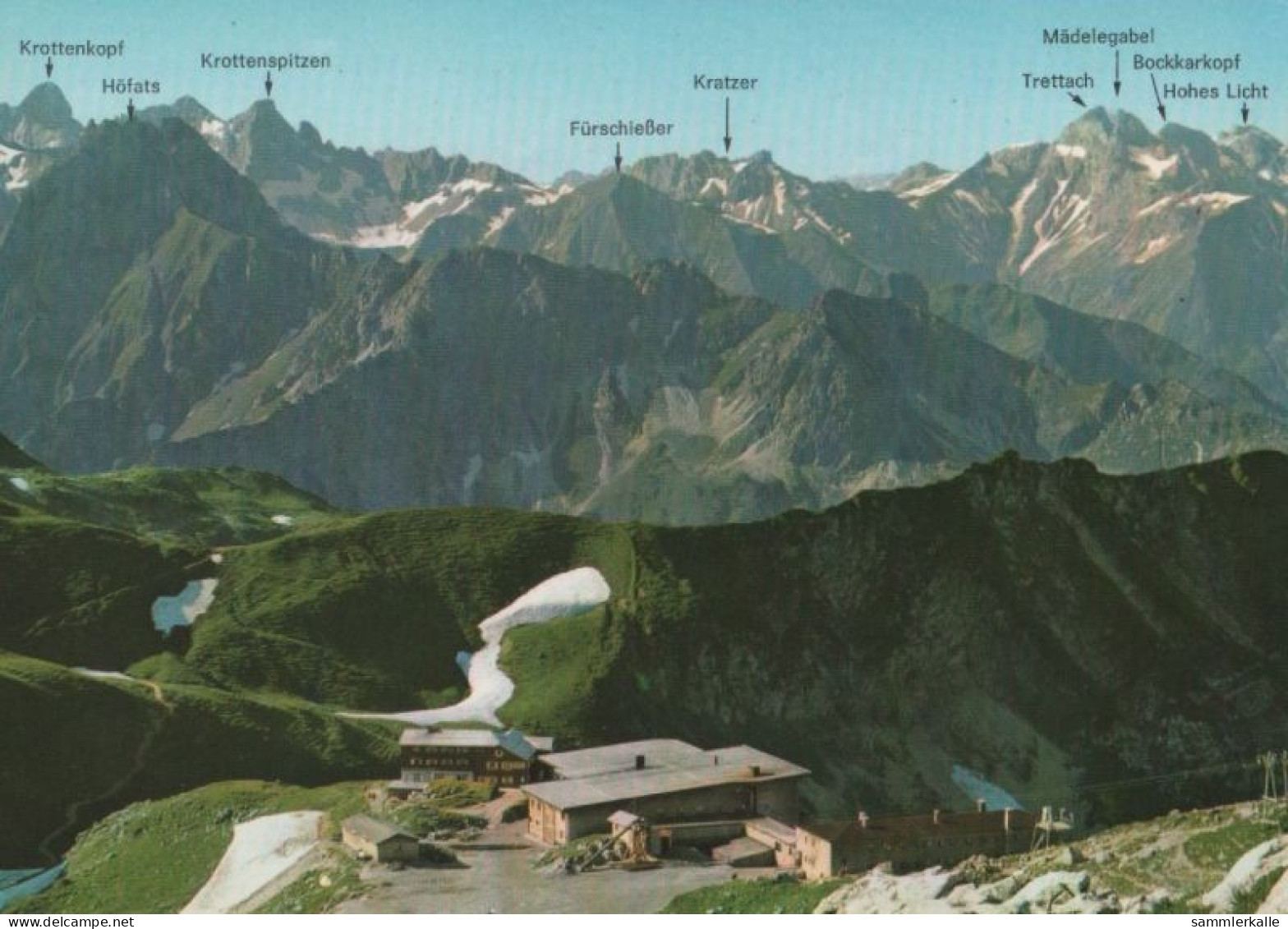 104446 - Oberstdorf - Nebelhornbahn, Bergstation - Ca. 1980 - Oberstdorf