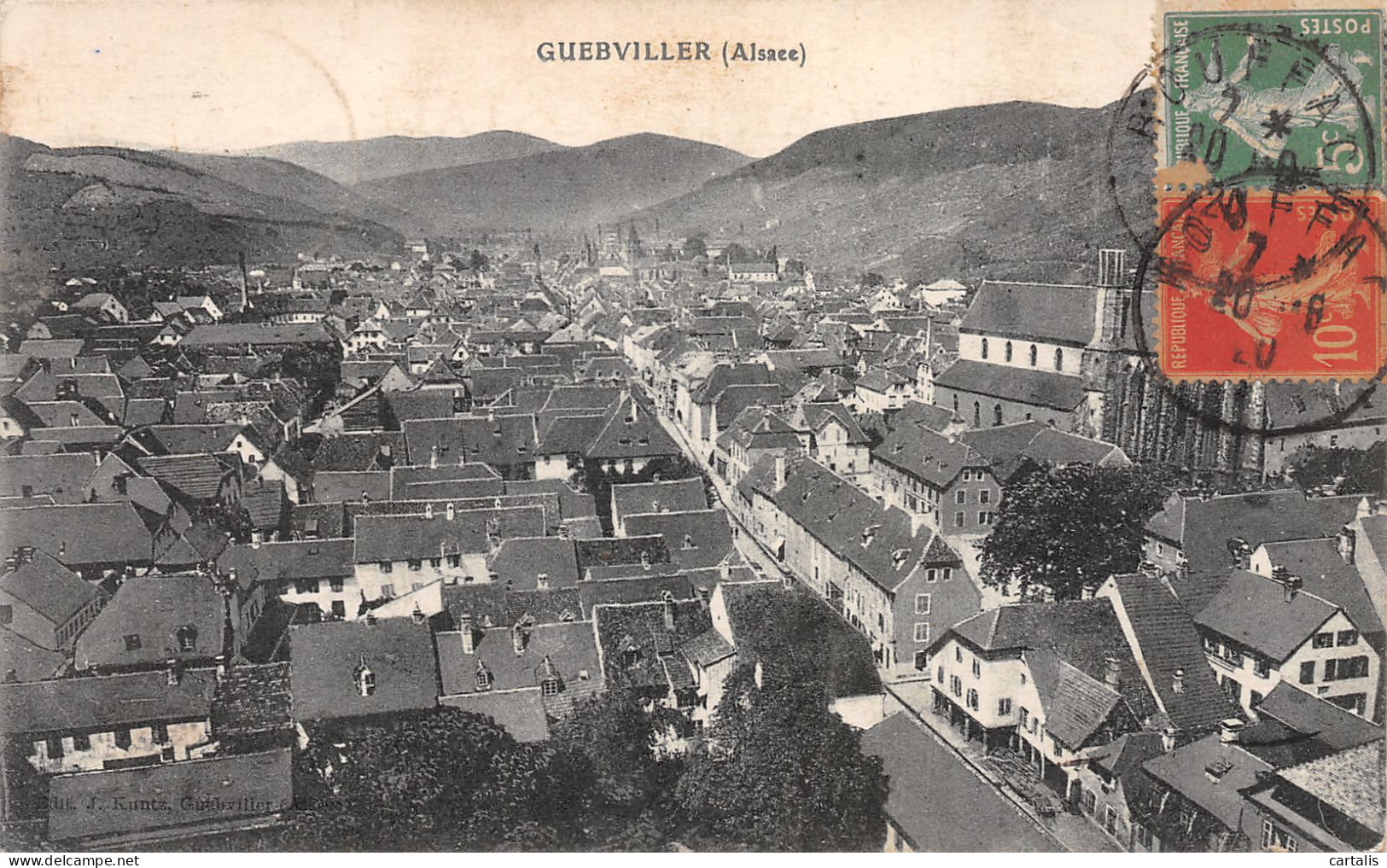 68-GUEBWILLER-N°3875-G/0161 - Guebwiller