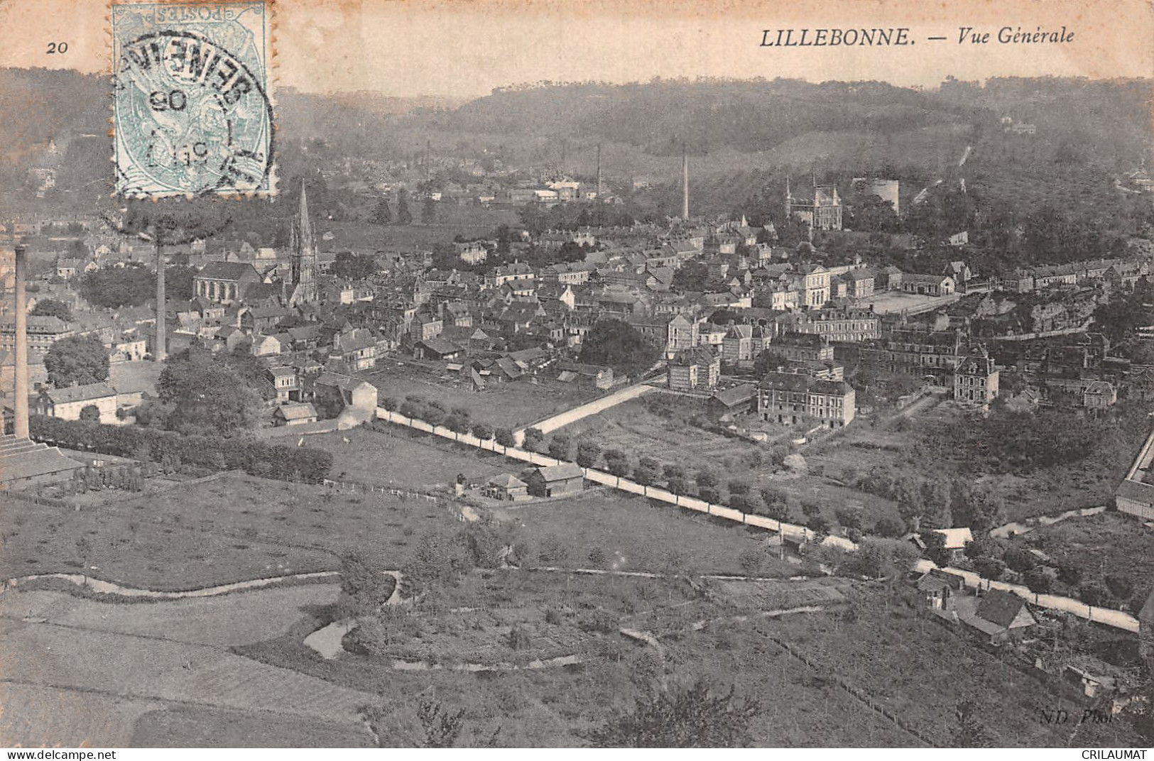 76-LILLEBONNE-N°T2935-A/0009 - Lillebonne