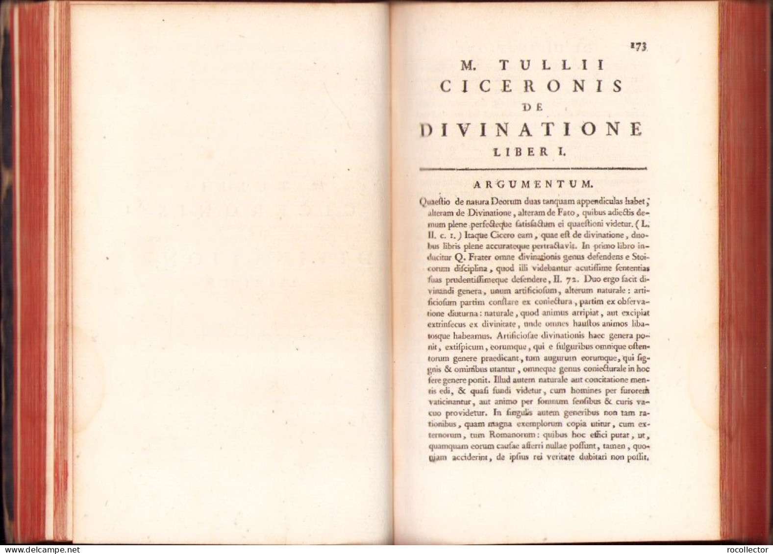 M Tullii Ciceronis Opera Ad Optimas Editiones Collata Studiis Societatis Bipontinae Volumen Undecimum 1781 Biponti - Oude Boeken