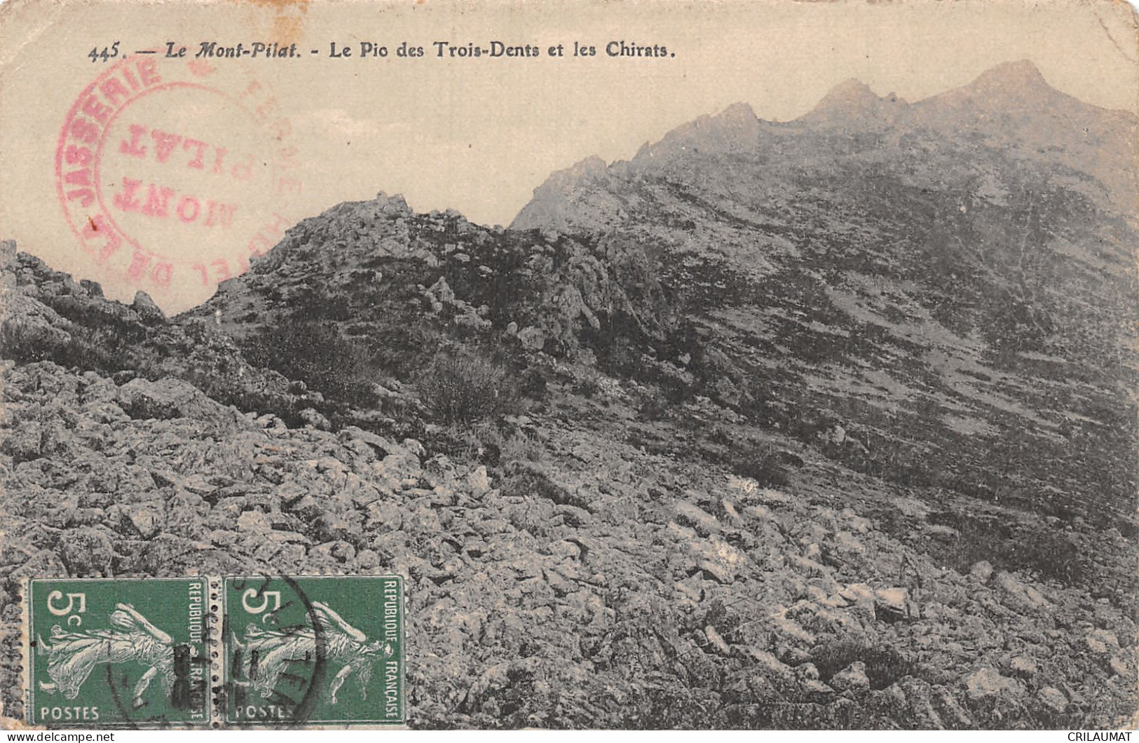 42-MONT PILAT-N°T2935-F/0385 - Mont Pilat