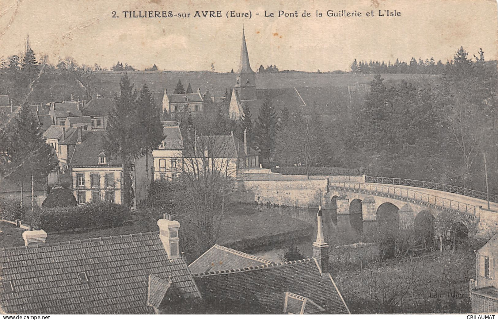 27-TILLIERES SUR AVRE-N°T2935-F/0261 - Tillières-sur-Avre