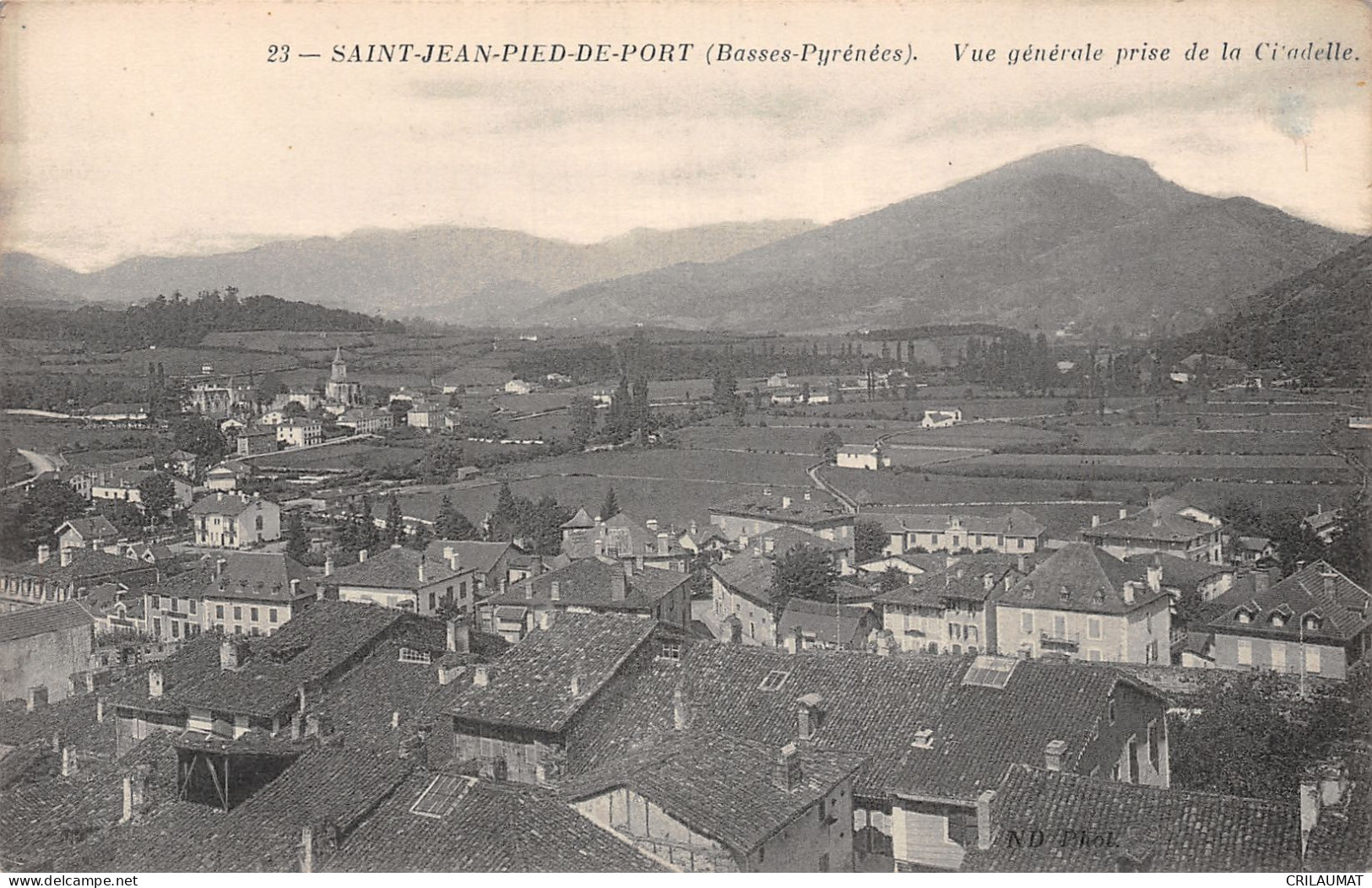 64-SAINT JEAN PIED DE PORT-N°T2936-B/0001 - Saint Jean Pied De Port