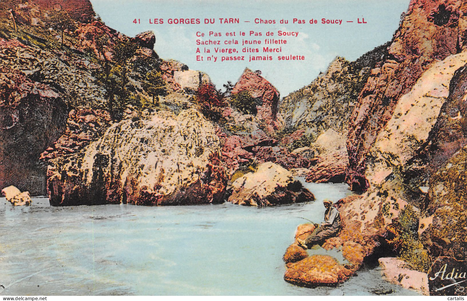 48-GORGES DU TARN LE PAS DE SOUCY-N°3877-D/0397 - Unused Stamps