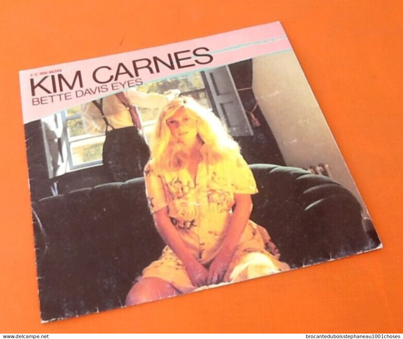 Vinyle 45 Tours  Kim Carnes  Bettes Davis Eyes  (1981) - Rock