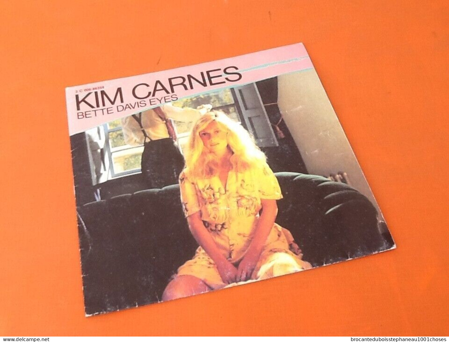 Vinyle 45 Tours  Kim Carnes  Bettes Davis Eyes  (1981) - Rock