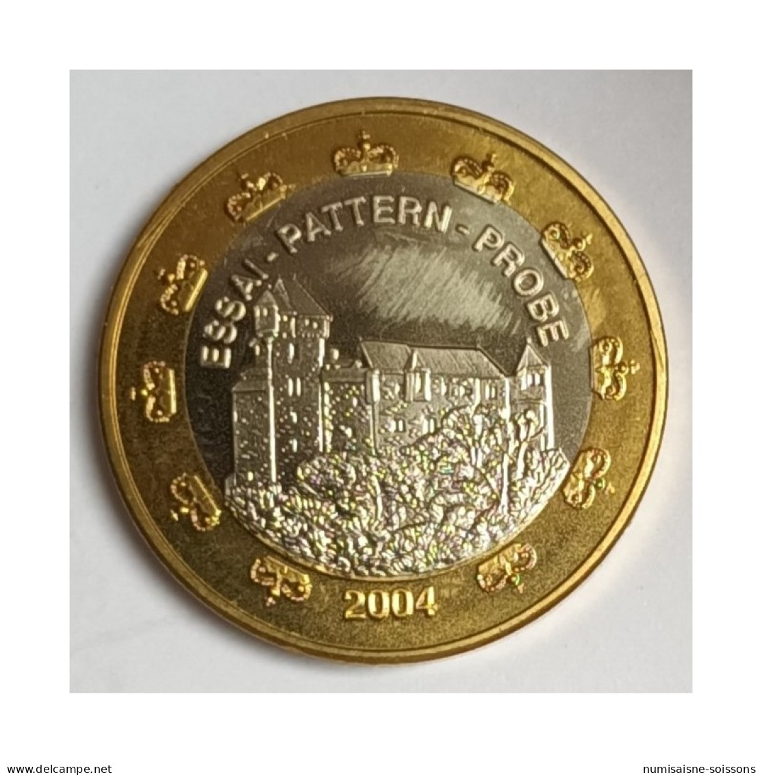 LIECHTENSTEIN - 1 EUROP 2004 - ESSAI - SPL - Essais Privés / Non-officiels