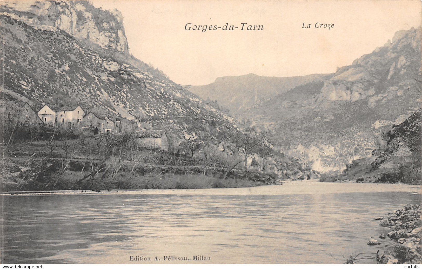 48-GORGES DU TARN LA CROZE-N°3877-F/0273 - Ungebraucht