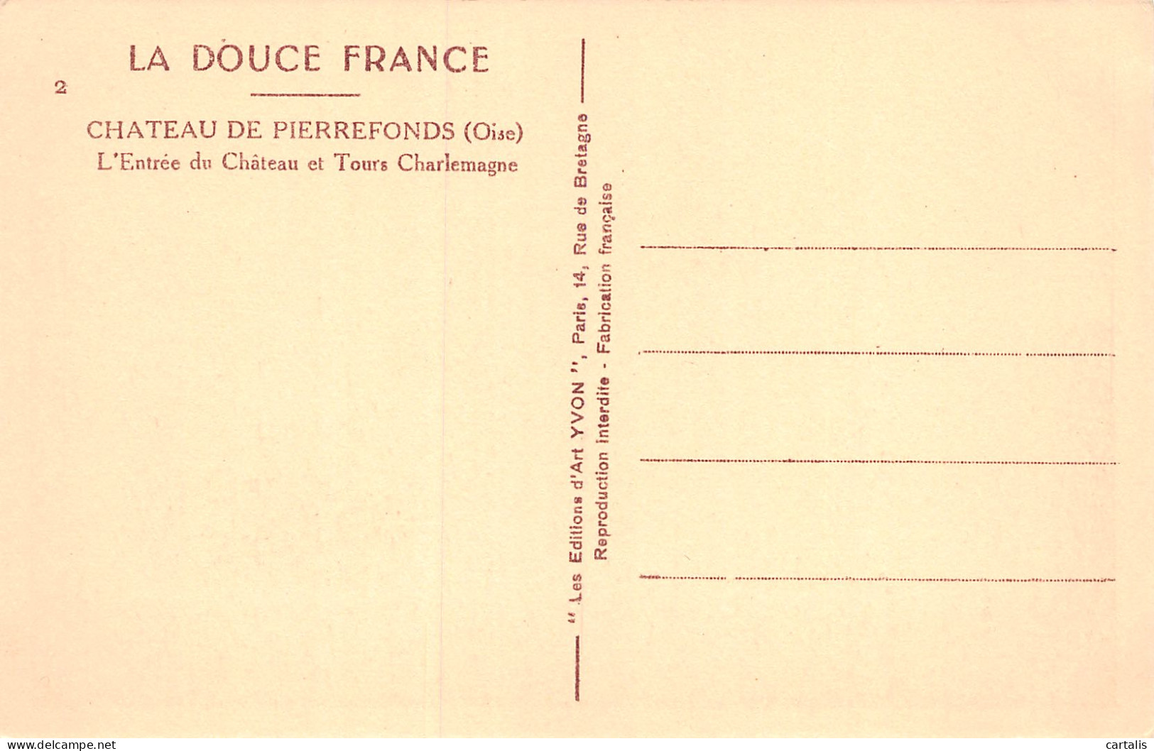 60-PIERREFONDS-N°3877-F/0109 - Pierrefonds