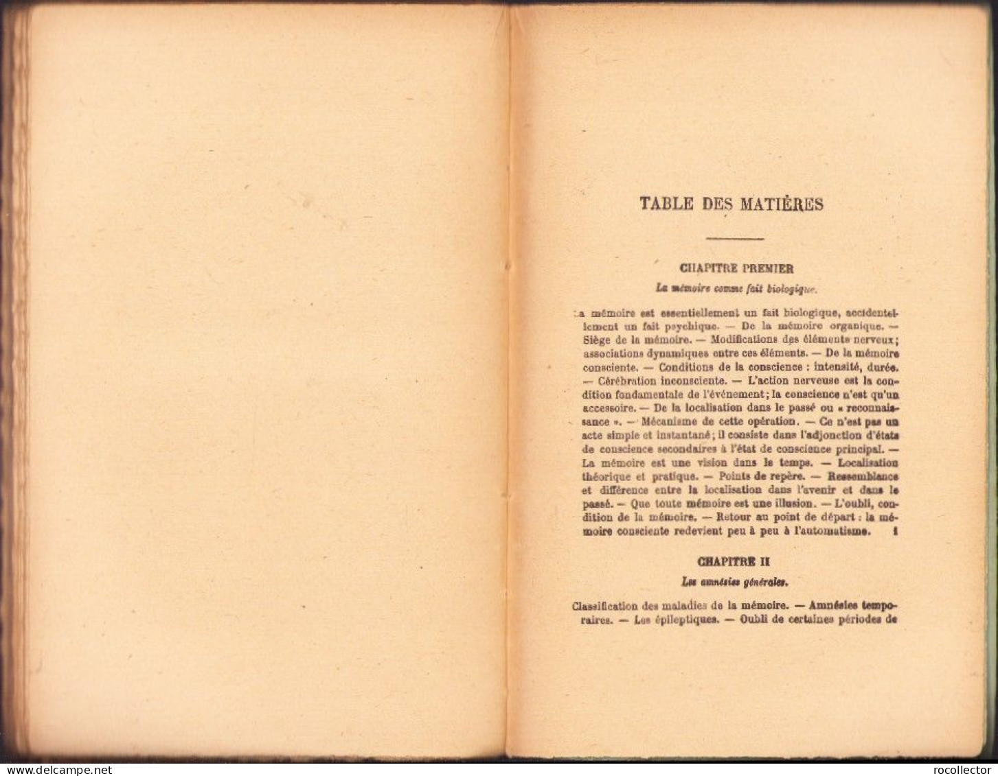 Les Maladies De La Memoire Par Th Ribot 1929 C3875N - Libros Antiguos Y De Colección