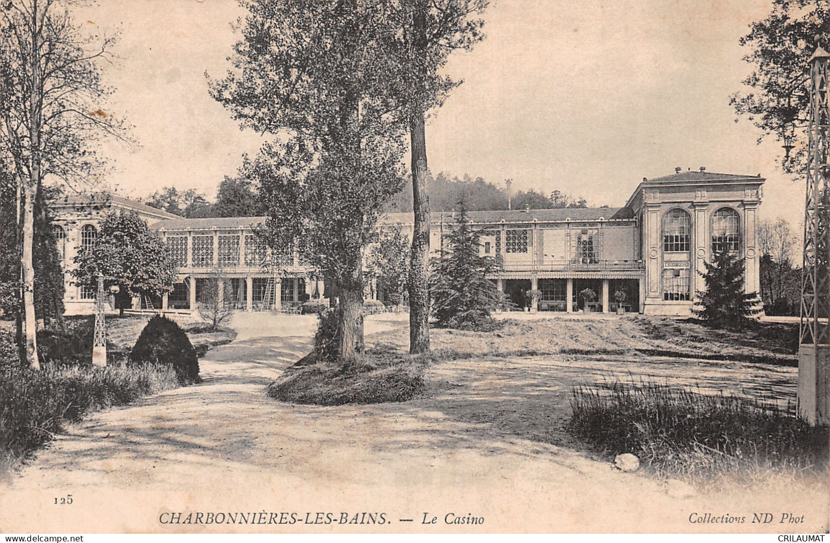 69-CHARBONNIERES LES BAINS-N°T2937-B/0153 - Charbonniere Les Bains