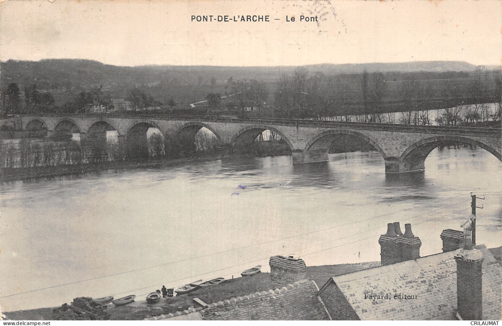 27-PONT DE L ARCHE-N°T2937-A/0293 - Pont-de-l'Arche