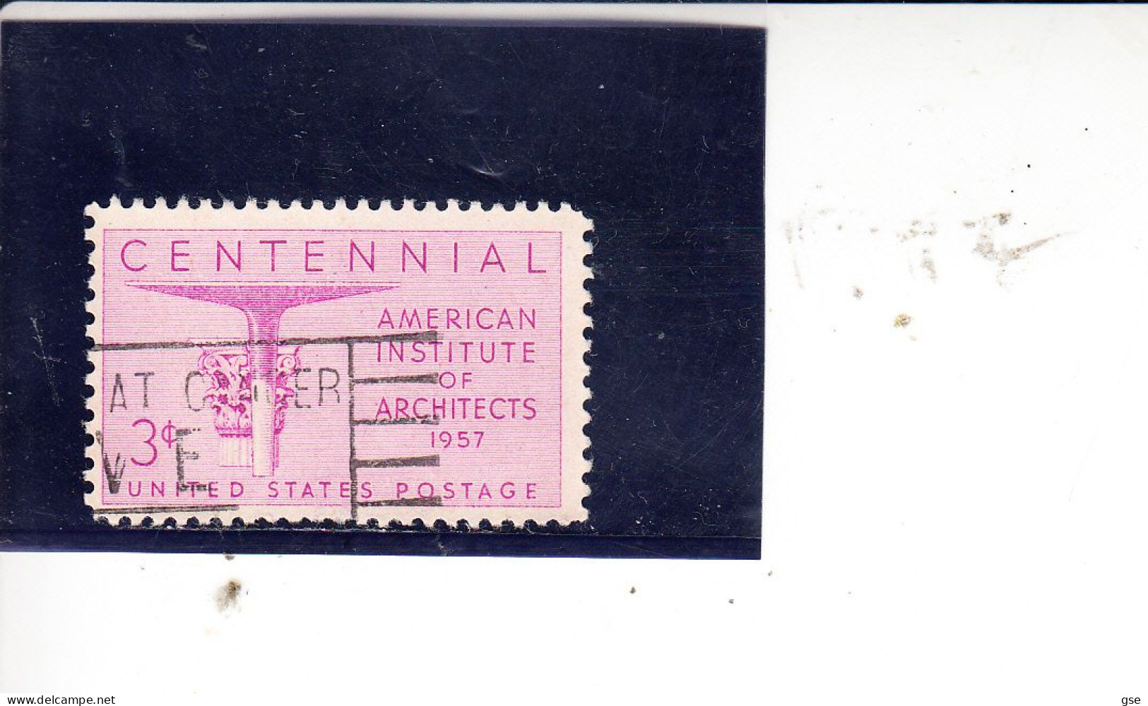 STATI UNITI 1957 - Yvert  626° -  Architettura - Used Stamps