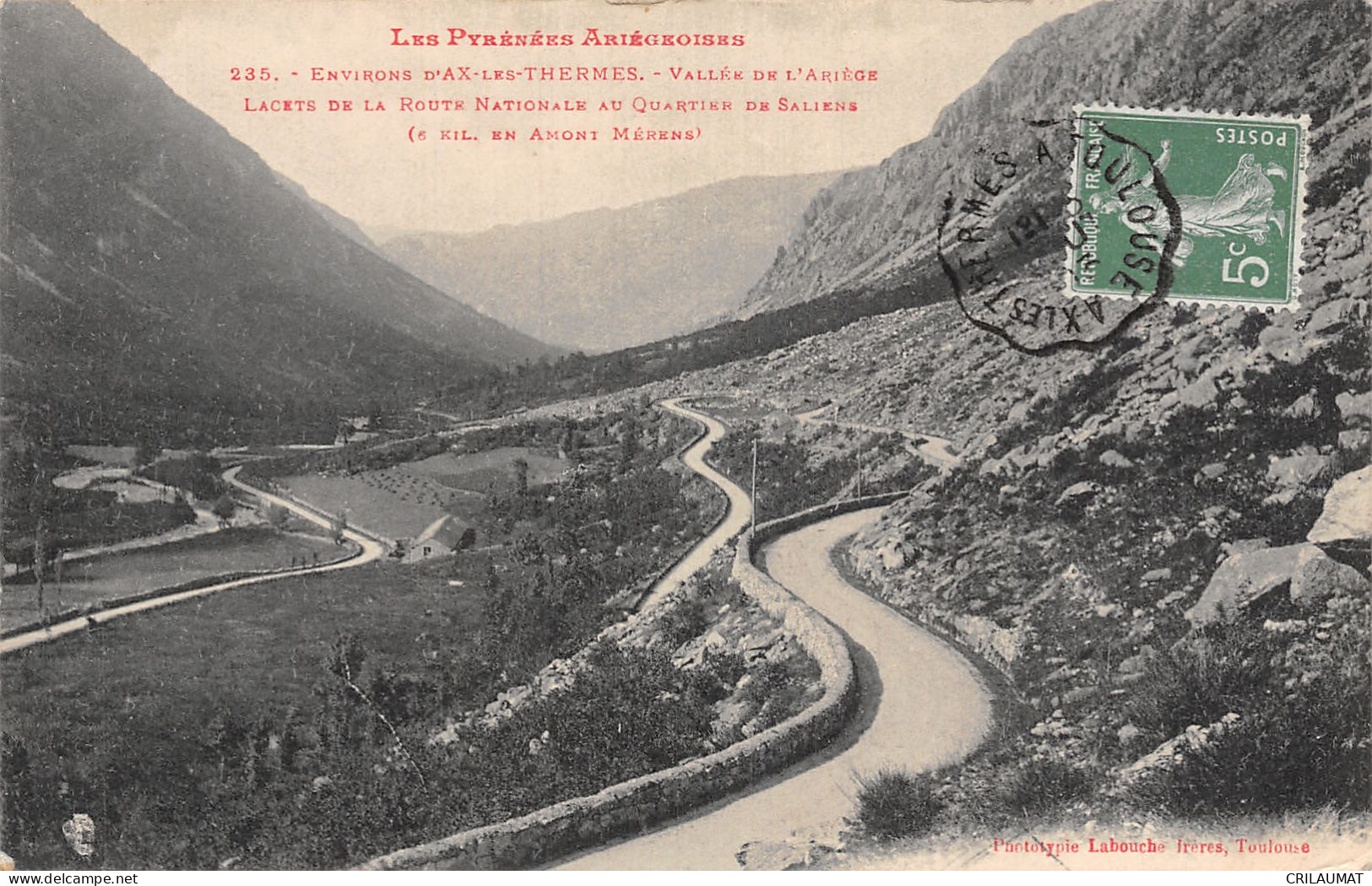 09-VALLEE DE L ARIEGE-N°T2937-C/0199 - Andere & Zonder Classificatie