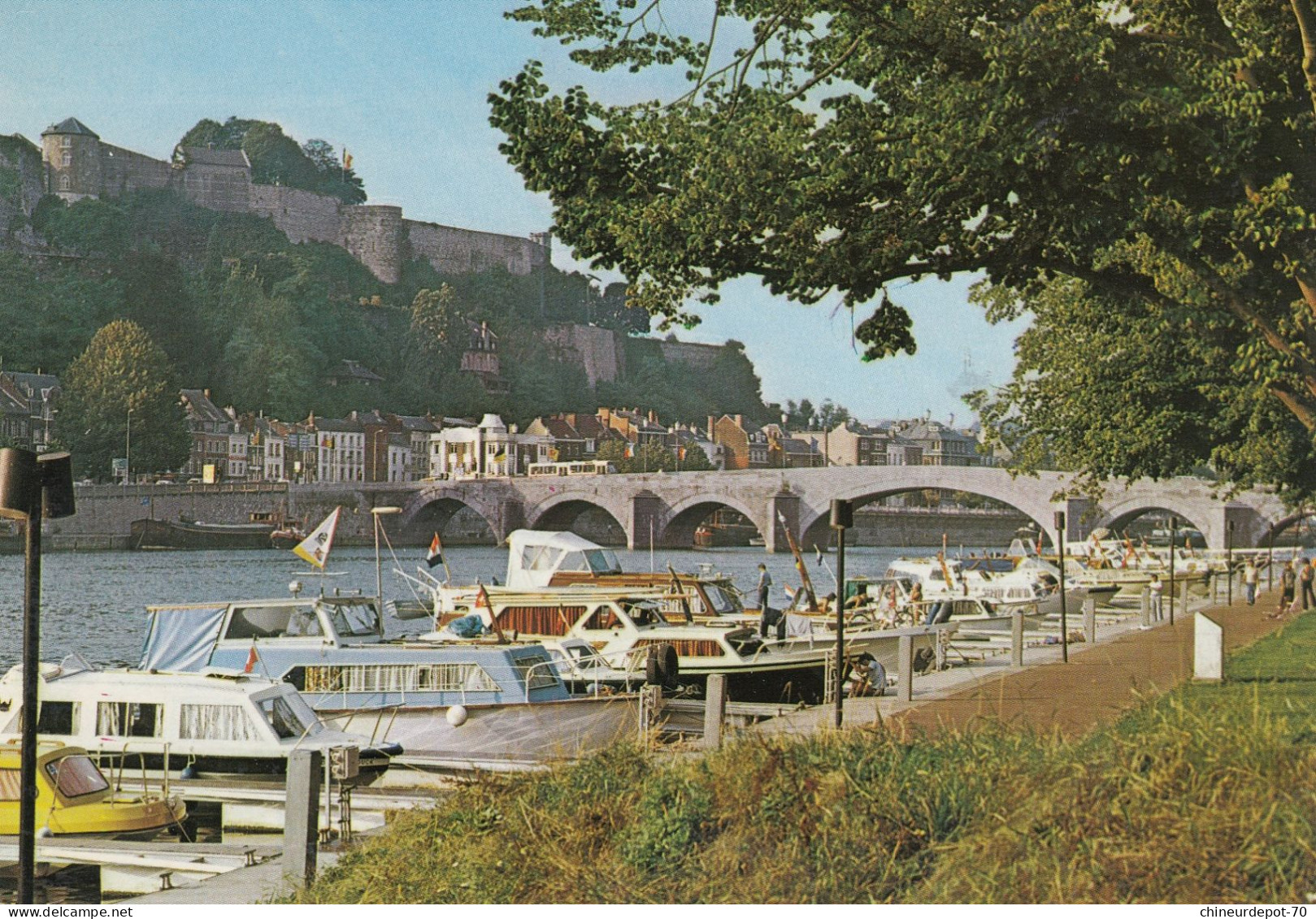 NAMUR   PONT DE JAMBES ET LA CITADELLE - Namur