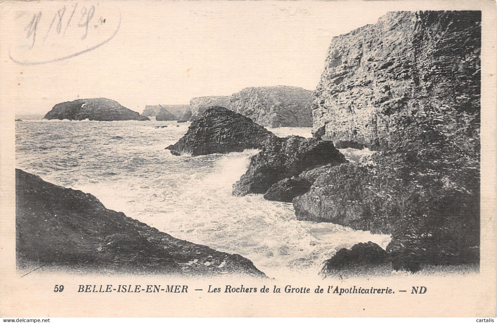 56-BELLE ILE EN MER-N°3878-F/0315 - Belle Ile En Mer