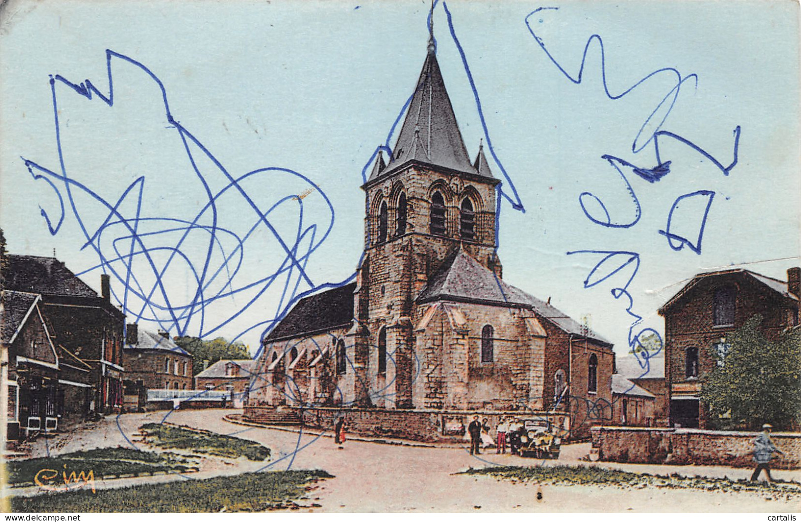 60-SAINTE GENEVIEVE-N°3878-E/0273 - Sainte-Geneviève