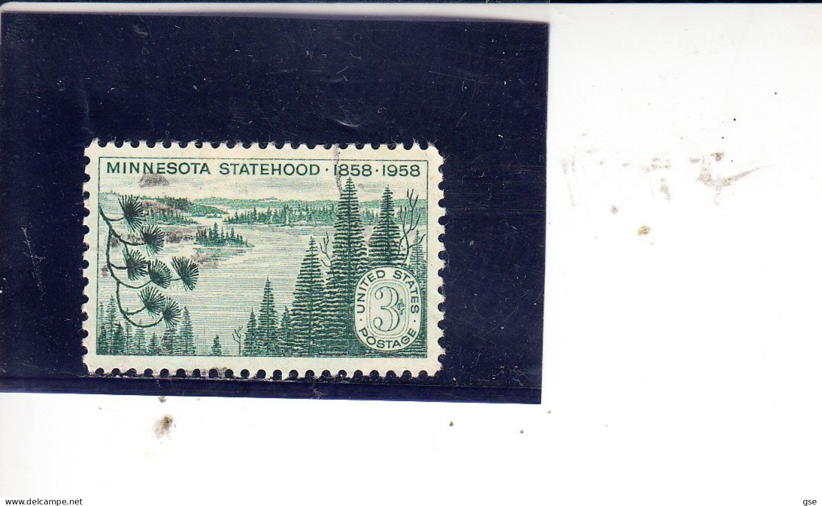 STATI UNITI 1958 - Yvert  642° -  Minnesota - Used Stamps