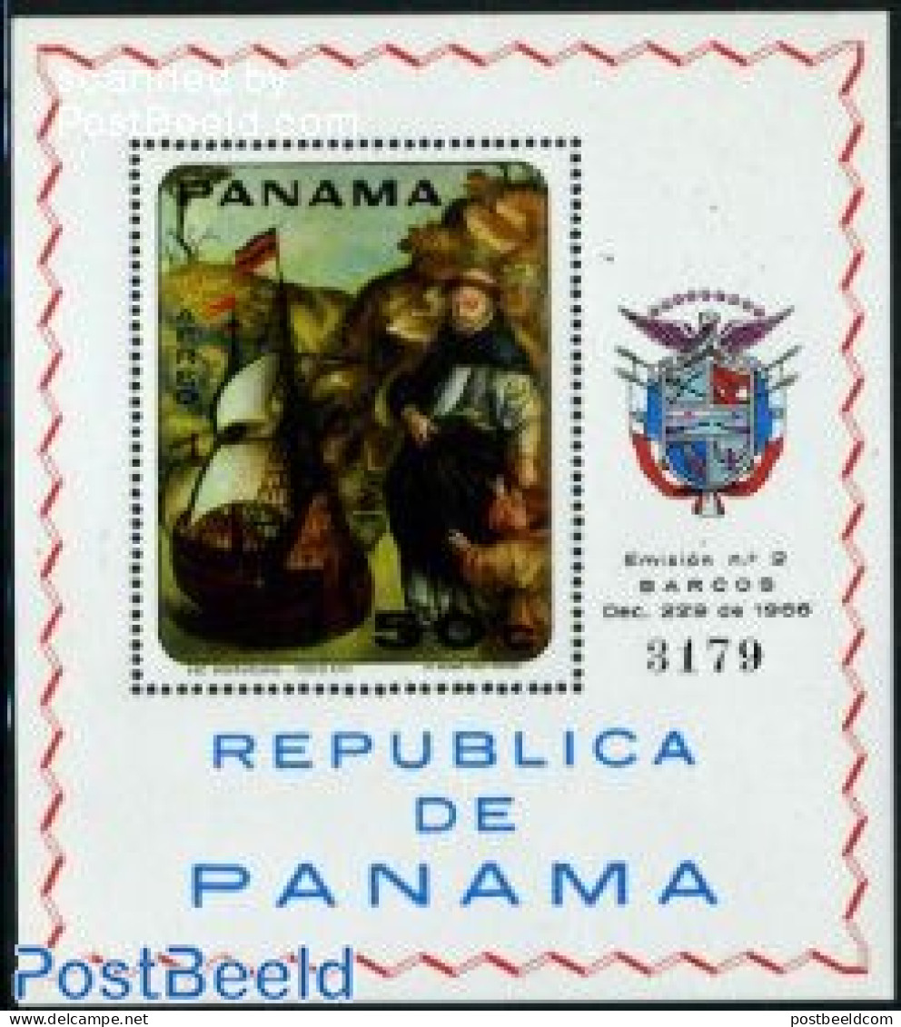 Panama 1968 Ships S/s, Mint NH, Transport - Ships And Boats - Bateaux