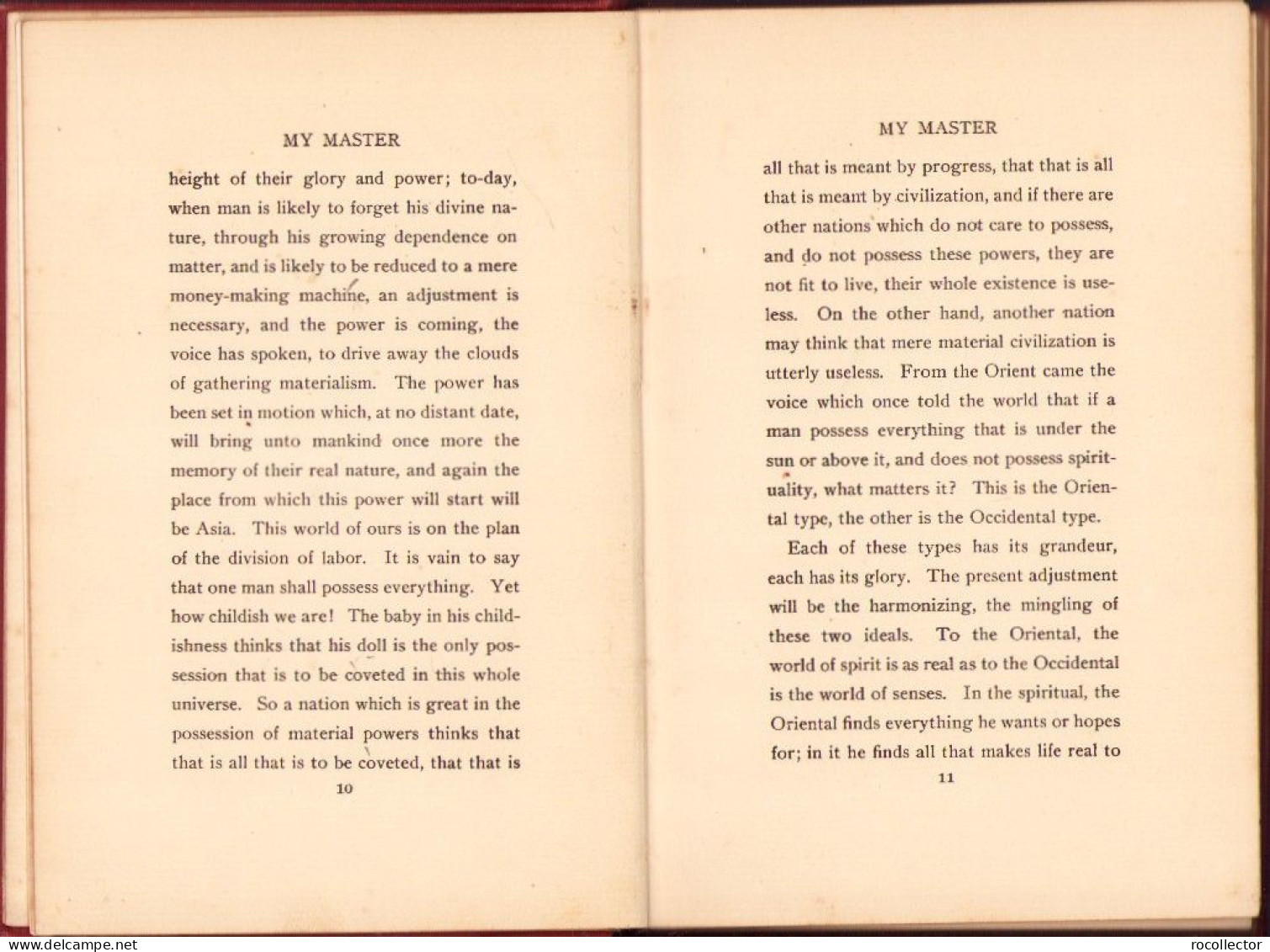 My master by the Swami Vivekananda 1901 C3872N