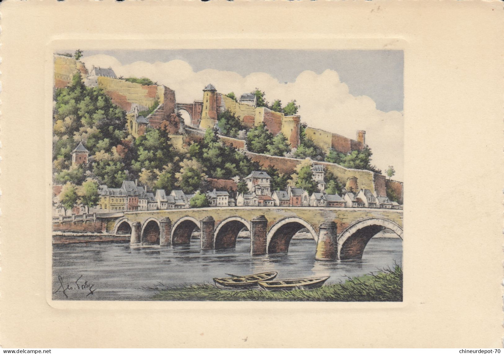 NAMUR   PONT DE JAMBES ET LA CITADELLE - Namen