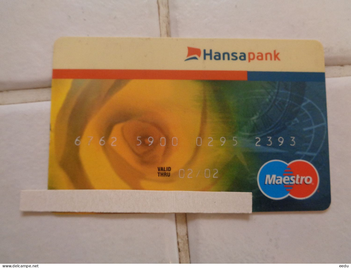 Estonia Bank Card - Geldkarten (Ablauf Min. 10 Jahre)