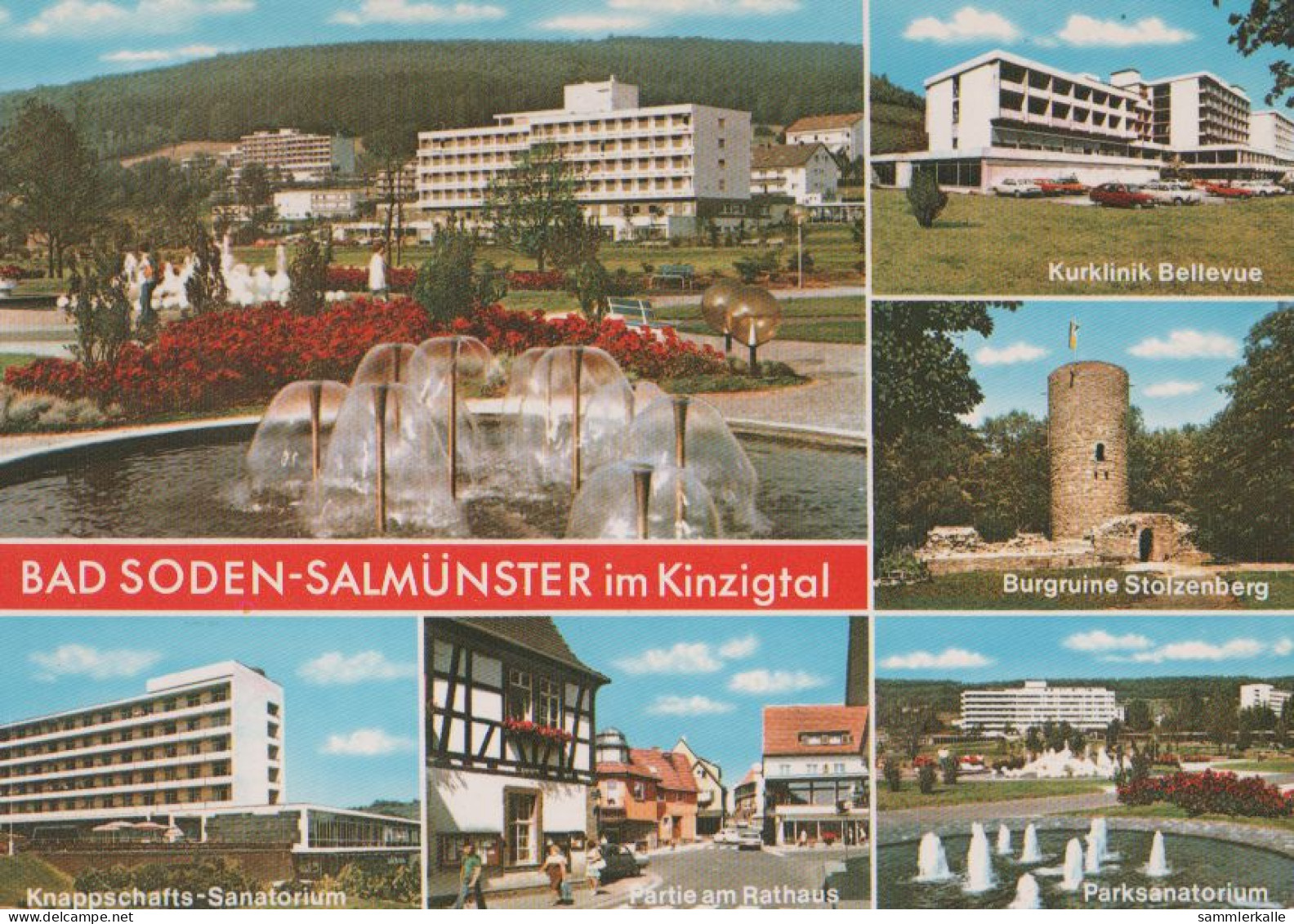 28538 - Bad Soden-Salmünster - U.a. Burgruine Stolzenberg - 1985 - Bad Soden