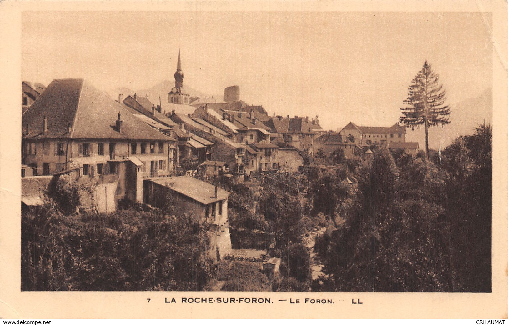 74-LA ROCHE SUR FORON-N°T2938-A/0371 - La Roche-sur-Foron